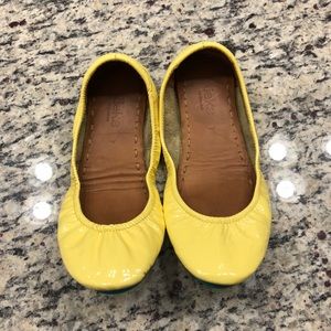 Lemon patent Tieks size 7